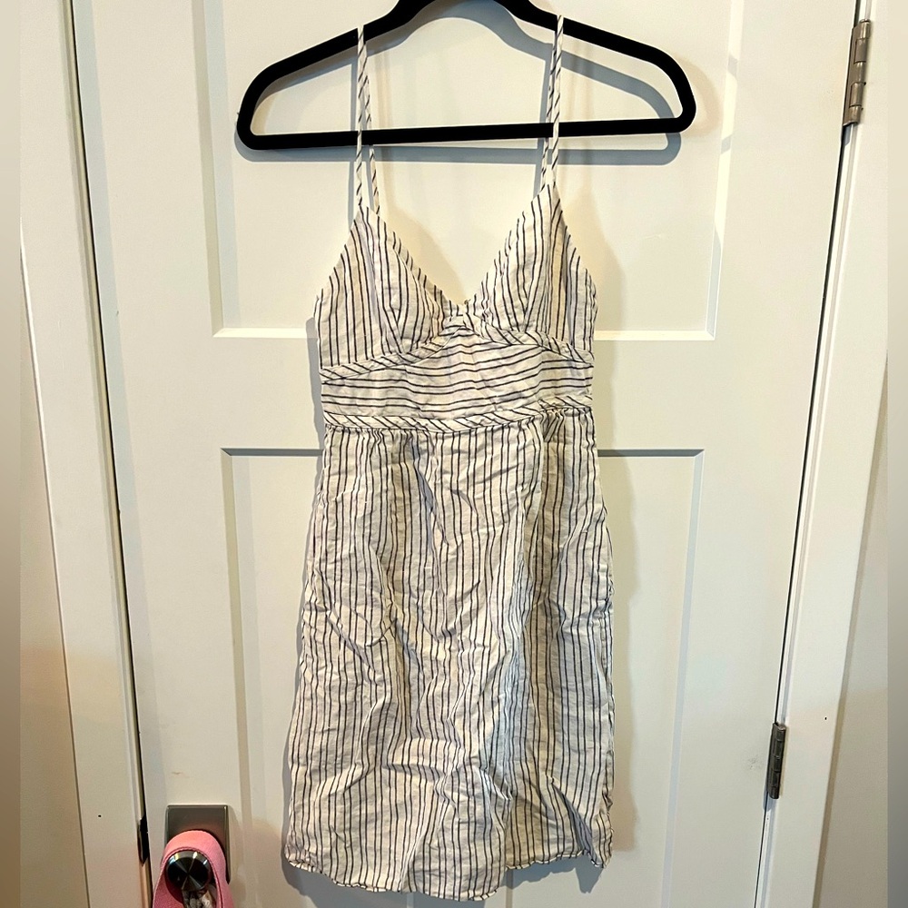 Theory cotton linen dress